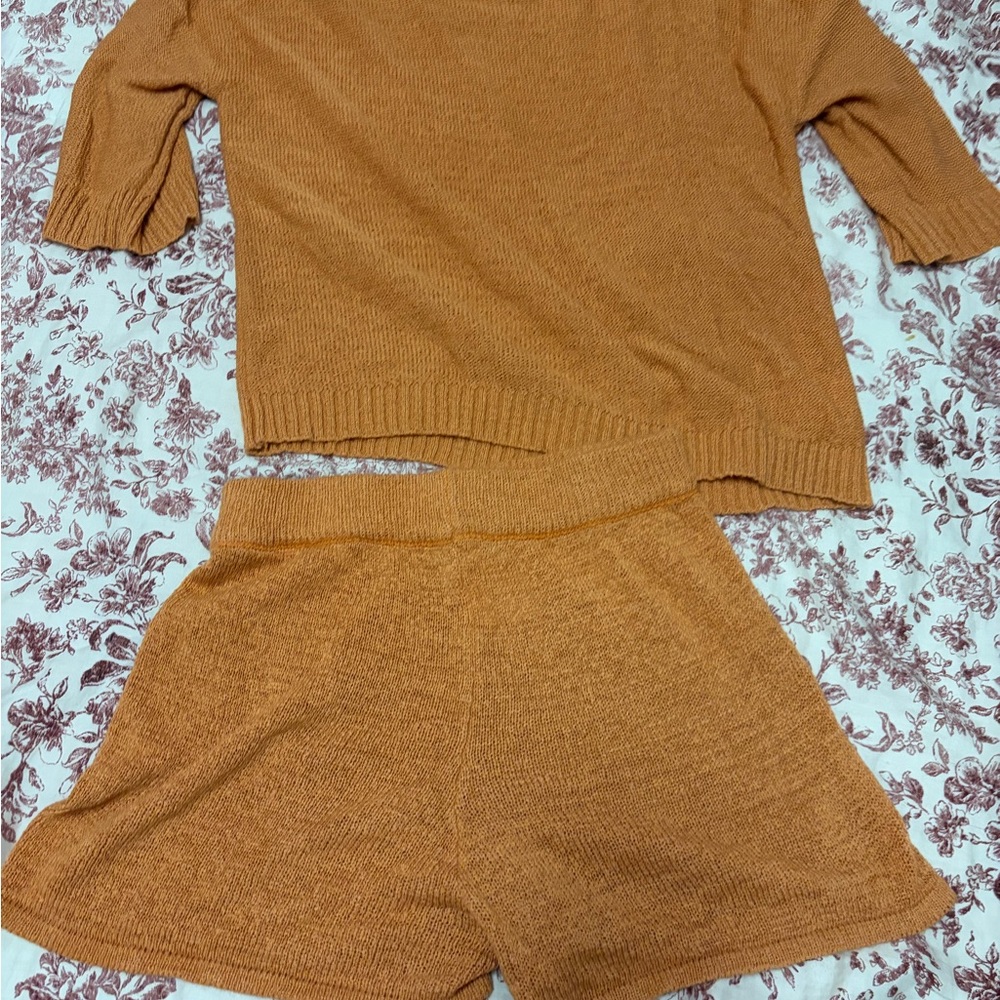 A Classy Chic Boutique Off-the-Shoulder Sweater in Tan